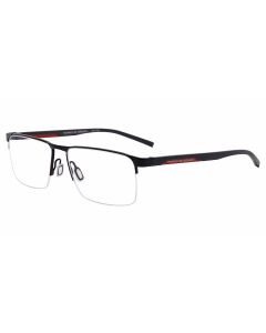 PORSCHE DESIGN OPTICAL P8775 Eyeglasses BLACK/GREY METAL (A000) 57mm