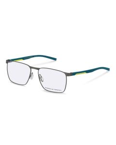PORSCHE DESIGN OPTICAL P8776 Eyeglasses GREY/BLUE METAL (D000) 58mm