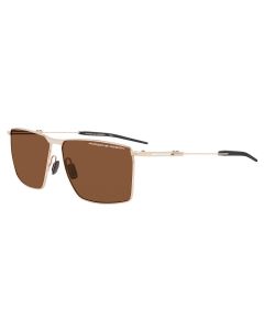 PORSCHE DESIGN SUN P8987 Sunglasses GOLD-BLACK-C442 61mm