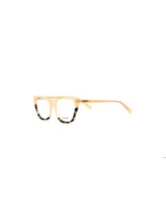 DIVALDI OPT DVO8231 Eyeglasses 010 CREAM BROWN+DEMI GREEN BOTTOM 53mm