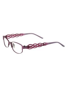 EASYCLIP EC227 Eyeglasses 080 Satin Plum 52mm