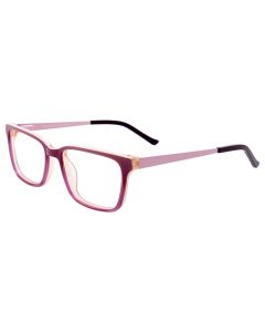 MDX MAGNETIC S3314 Eyeglasses 080 Lavender Lilac Salmon Crystal 50mm