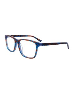 EASYCLIP EC397 Eyeglasses 050 Blue & Orange 55mm