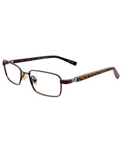 EASYTWIST ET976 Eyeglasses 010 Satin Dark Brown 47mm