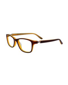 TAKUMI TK1045 Eyeglasses 010 Brown & Yellow 46mm