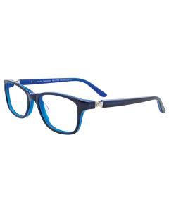 TAKUMI TK1045 Eyeglasses 050 Dark Blue & Blue 46mm