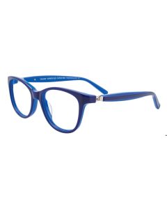TAKUMI TK1044 Eyeglasses 050 Dark Blue & Blue 46mm