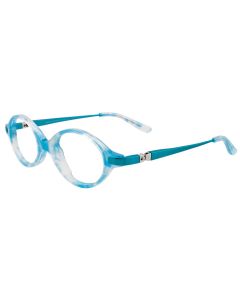 TAKUMI TK1042 Eyeglasses 050 Light Blue & Crystal 40mm