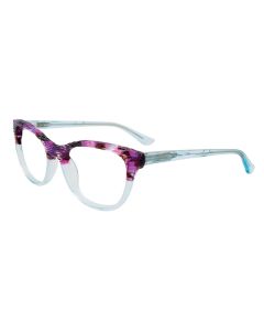 PARADOX P5030 Eyeglasses 080 Purple & Dark Brown Marbled & Light Crystal Bue 52mm