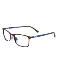 EASYCLIP EC492 Eyeglasses 010 Matt Brown & Matt Blue 44mm