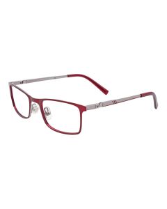 EASYCLIP EC492 Eyeglasses 030 Matt Red & Matt Silver 44mm