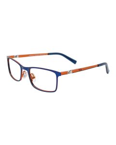 EASYCLIP EC492 Eyeglasses 050 Matt Blue & Matt Orange 44mm