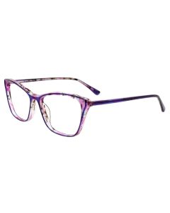 TAKUMI TK1141 Eyeglasses 050 Indigo & Purple Marbled 52mm