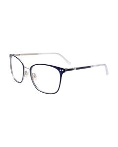 TWIST&CLIP CT267 Eyeglasses 050 Matt Navy & Silver 53mm
