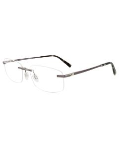 EASYCLIP EC572 Eyeglasses 020-Satin-Grey 56mm