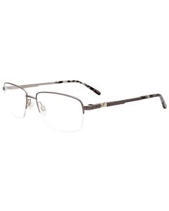 EASYCLIP EC567 Eyeglasses 020 Satin Steel 56mm