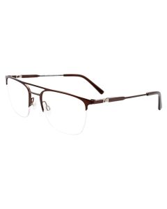 OAK NYC O3008 Eyeglasses 010 Matt Dark Brown 52mm