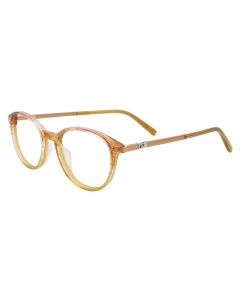 EASYCLIP EC581 Eyeglasses 010 Grad Crs Lt Pnk & Bge Crs Bge 45mm