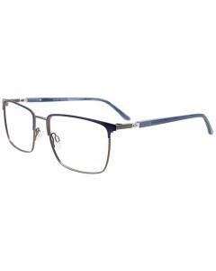 EASYCLIP EC621 Eyeglasses 050 Blue & Steel 55mm