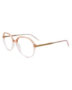 I CHILL C7051 Eyeglasses 010 Grad Tr Brn & Pink Sat Gold 55mm