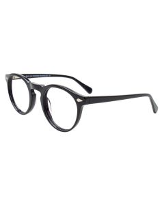 EASY3CLIP EC655 Eyeglasses 090 Black 47mm