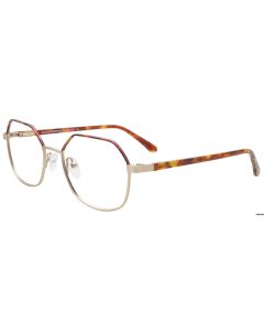 EASYCLIP EC665 Eyeglasses 010 Tortoise & Gold Tortoise 51mm