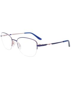 EASYCLIP EC661 Eyeglasses 050 Blue & Pink Gold 54mm