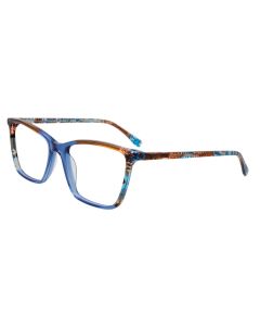 TAKUMI TK1301 Eyeglasses 050 Blue & Brown 54mm