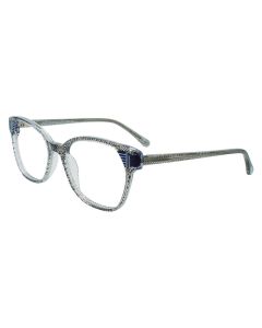 TAKUMI TK1299 Eyeglasses 090 Black & Crystal 52mm