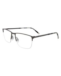 EASYCLIP EC712 Eyeglasses 020 Satin Steel 55mm