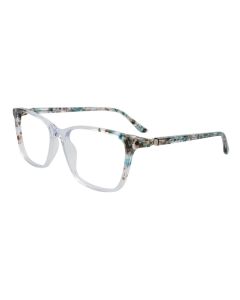 EASYCLIP EC711 Eyeglasses 060 Teal & Multicolor 54mm