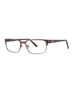 Jhane Barnes (Closeout) Axiom Eyeglasses Brown 55mm