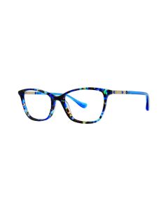 Kensie Breathtaking Eyeglasses Blue-Tortoise 51mm