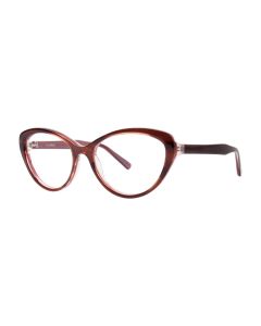 Vera Wang (Closeout) V367 Eyeglasses Burgundy 51mm