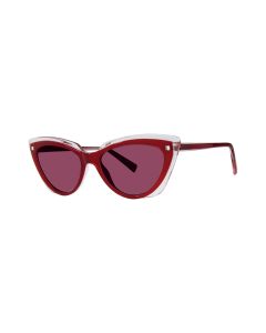 Vera Wang Kate-Ashleigh Sunglasses Berry Blush Crystal 52mm