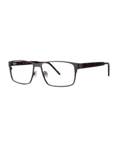 Jhane Barnes (Closeout) Code Eyeglasses Gunmetal 55mm