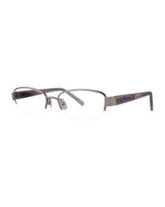 Vera Wang (Closeout) Valrae Eyeglasses Light-Gunmetal 51mm
