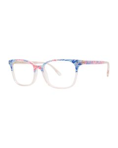 Lilly Pulitzer Alexa Eyeglasses Fan-Sea-Pants 52mm