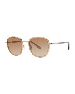 Lilly Pulitzer Monaco Sunglasses Gold Shimmer 51mm