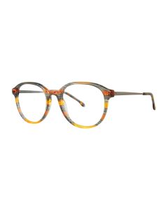 Elliott Ives Samuel Eyeglasses Orange-Stripe 48mm