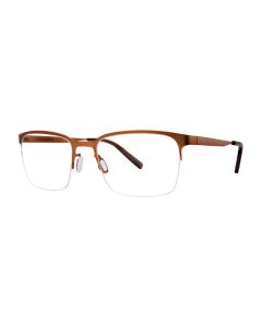 Jhane Barnes Orthogonal Eyeglasses Brown 54mm