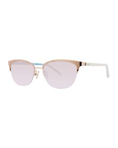 Lilly Pulitzer Cannes Sunglasses Rose-Gold 53mm