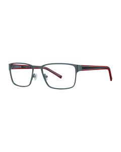 Jhane Barnes (Closeout) Divisor Eyeglasses Gunmetal 54mm