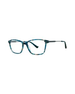 Kensie (Closeout) Spiral Eyeglasses Turquoise-Marble 50mm