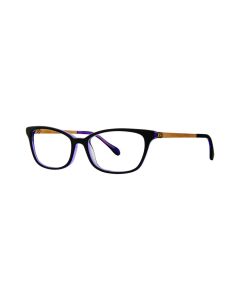 Lilly Pulitzer (Closeout) Finsbury Eyeglasses Black-Amethyst 52mm