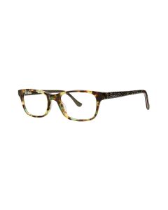 Kensie (Closeout) Jeans Eyeglasses Green-Tortoise 46mm