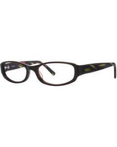 Kensie (Closeout) Translucent Eyeglasses Tortoise 51mm
