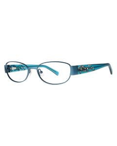 Vera Wang (Closeout) Garland-2 Eyeglasses Teal 50mm