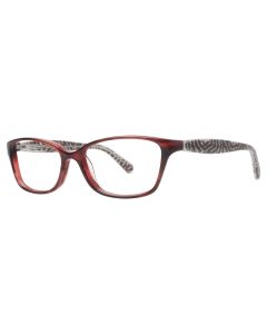 Vera Wang (Closeout) V325 Eyeglasses Wine 50mm