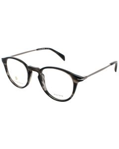 David Beckham DB-1049-02W8-48 Eyeglasses GREY HORN 48mm
